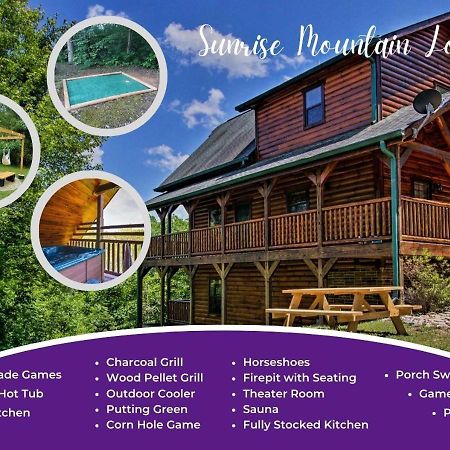 Fabulous Pet-Friendly, Family Cabin With Outdoor Kitchen, Hot Tub, Sauna, Fireplace, Theater Room, Arcade, Pool Table, And Fire Pit Within Minuties Of Dollywood セバービル エクステリア 写真