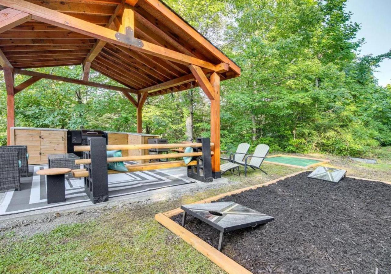 Fabulous Pet-Friendly, Family Cabin With Outdoor Kitchen, Hot Tub, Sauna, Fireplace, Theater Room, Arcade, Pool Table, And Fire Pit Within Minuties Of Dollywood セバービル エクステリア 写真