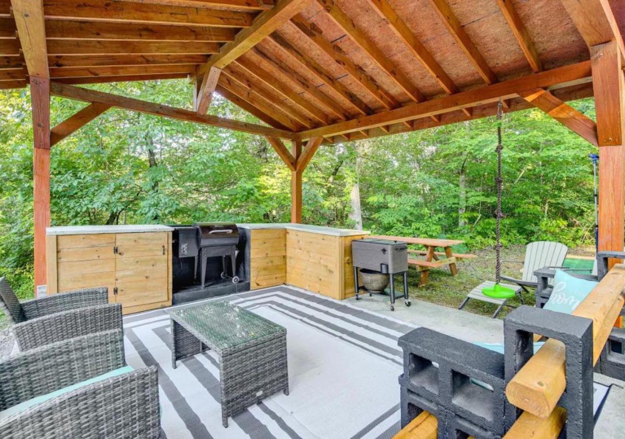 Fabulous Pet-Friendly, Family Cabin With Outdoor Kitchen, Hot Tub, Sauna, Fireplace, Theater Room, Arcade, Pool Table, And Fire Pit Within Minuties Of Dollywood セバービル エクステリア 写真