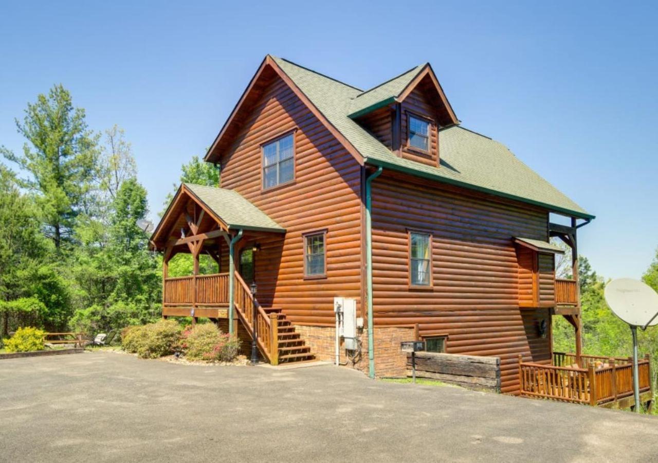 Fabulous Pet-Friendly, Family Cabin With Outdoor Kitchen, Hot Tub, Sauna, Fireplace, Theater Room, Arcade, Pool Table, And Fire Pit Within Minuties Of Dollywood セバービル エクステリア 写真